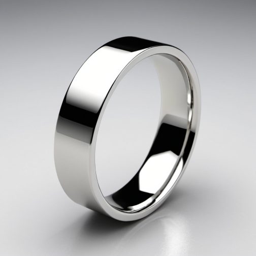 Pure Elegance – Polished Sterling Silver Band Ring