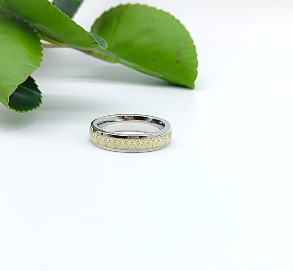 Sterling Silver Engraved Ring - Image 5