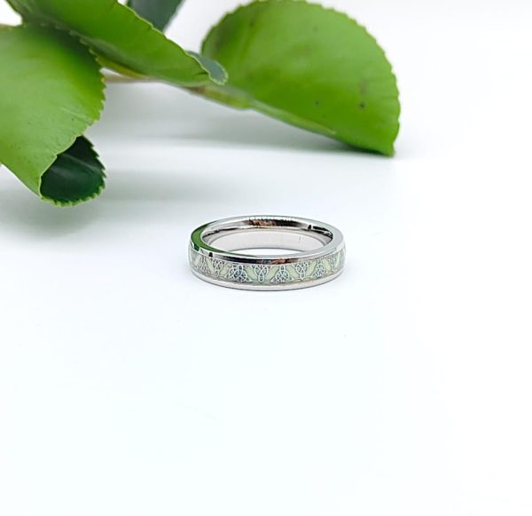 Sterling Silver Engraved Ring - Image 6