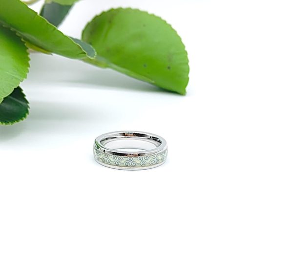 Sterling Silver Engraved Ring - Image 9